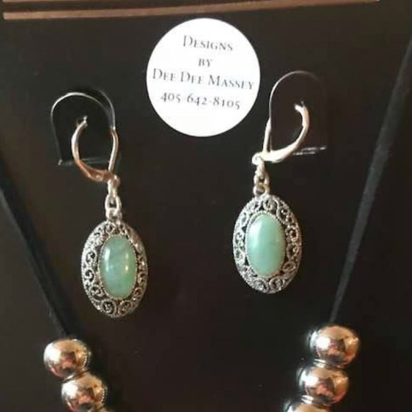 5/$20🔥Silver Tone Marquisate Necklace Set🔥 bundle special price - Picture 2 of 2